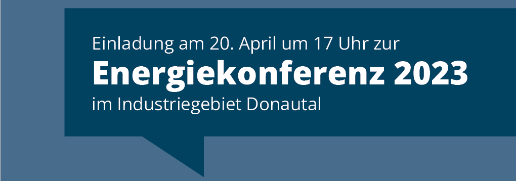 Ulm / Donautal: ENERGIEKONFERENZ 2023